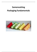 Samenvatting Packaging fundamentals