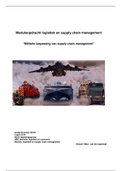 moduleopdracht logistiek en supplychainmanagement cijfer 8