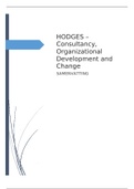 Hodges - Consultancy, Organizational Development and Change
