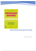 Samenvatting Performance Behaviour