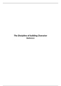 The Discipline of Building Character - Badaracco