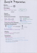 Sample Preparation (Analytical Chemistry)