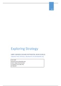 Samenvatting Exploring Strategy Hoofdstuk 1 t/m 8, 10,11,12 & 15