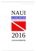 Naui Scuba Diver Quiz and Test Q&A