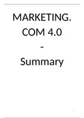 Summary Marketing.com 4.0