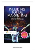Samenvatting boek - Inleiding tot de marketing