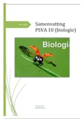 Samenvatting PSVA 10 Biologie