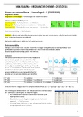 MOLECULEN - Organische Chemie - Hoorcollege 1 t/m 10 (alle hoorcolleges) - 2017/2018