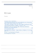 EU Law - Complete Notes for Exam