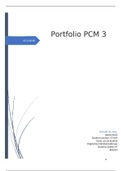 PCM portfolio Business studies jaar 1 