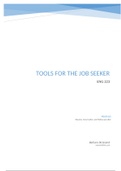 ENG 223 Week 4 Tools for the Job Seeker.docx