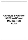 Charlie bighams international expansion plan
