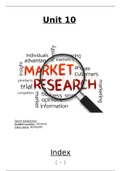 Unit 10 Market Research in Business