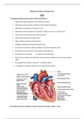 Notes on Organ Systems Physiology