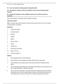 P6 M5 D4 - Unit 28 - carry out reactions involving organic compounds safely&comma; describe the reactions carried out practically in terms of the functional groups involved - Applied Science Extended Diploma