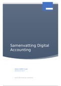 Samenvatting Digital Accounting (Expert Class)