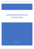 Aantekeningen digital accounting (expert class)