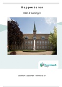 Maxirapport B. Rozendaal - informatief (voorbeeld) .docx Hoornbeeck College
