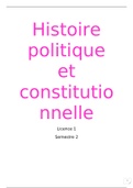Histoire politique et constitutionnel