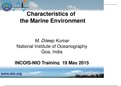 Marine Environment and Characterstics