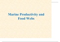 Marine Productivity & Food Web