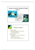 Ocean Currents, Surface & Deep