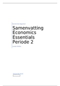 Samenvatting Economics Essentials 2017-2018 (2e deel)