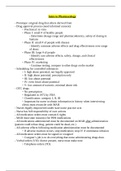 Pharmacology I (Nursing) - full course study guide