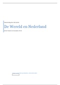 Economische en sociale geschiedenis De Wereld en Nederland