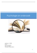Psychologie en onderzoek