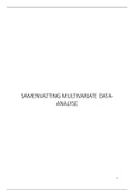 Samenvatting Multivariate Data-analyse