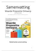Samenvatting Waarde Propositie Ontwerp &sol; Value Proposition Design