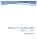 Samenvatting Supply Chain Mangement
