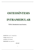 Monografia osteosintesis intramedular