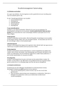 Samenvatting Kwaliteit- en veiligheidsmanagementssystemen