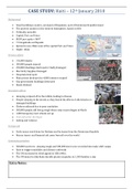 AQA A Level Geography: Hazards - Earthquake Case Studies