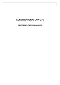 Constitutional law 271 prescribed case summaries