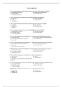 Exam 3 Exam Questions- ZOO 4234- Parasitology- FIU- Professor Paul Sharp 