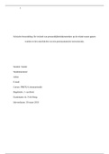 PB0702 Literatuurstudie - Opdracht C (Kritische beoordeling)