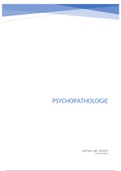 samenvatting psychopathologie SPH 220