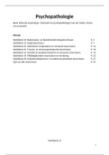 Psychopathologie samenvatting H. 12, 13, 14, 15, 20, 21, 24 