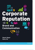 Corporate Reputation book