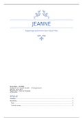 Rapporteren rapportage Jeanne