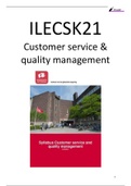 ILECSK21 (customer service) - Samenvatting