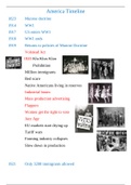 grade 11 America timeline 1914-1935