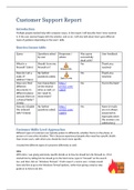 Customer Support Report &lbrack;P5 P6 P7 D2&rsqb;