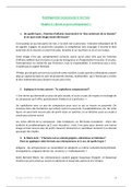 Te kennen leerstof 'Bedrijfsgerichte communicatie in het Frans - 2e jaar - VUB' (mondelinge examen)