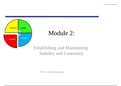 Module 2 Summary of book in slides&notes