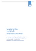 Samenvatting van Praktisch Consumentenrecht - eerste druk (2011)