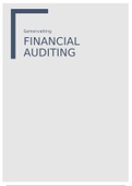 Financial Auditing Landelijk tentamen
